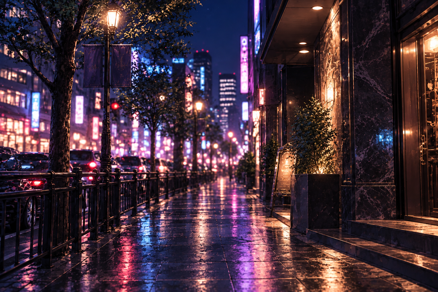 夜の街