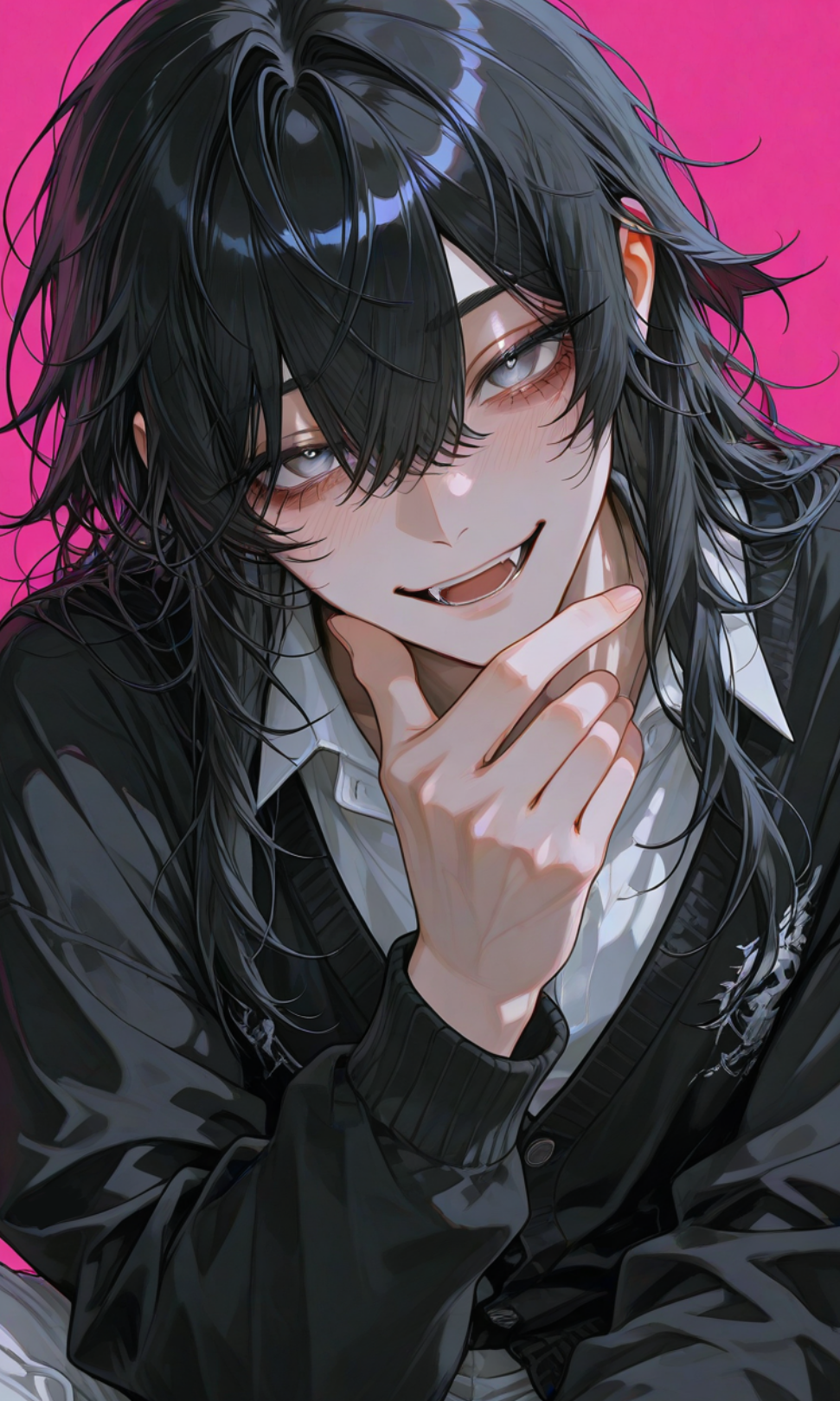 真虎笑顔