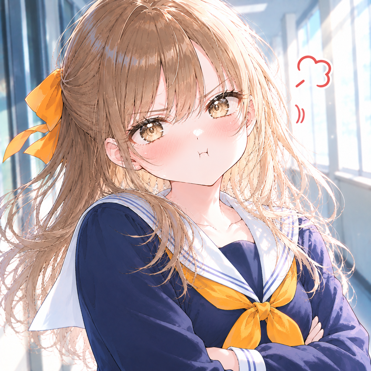 ふくれっ面