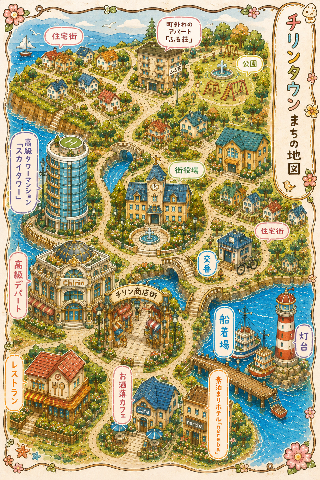 街の地図