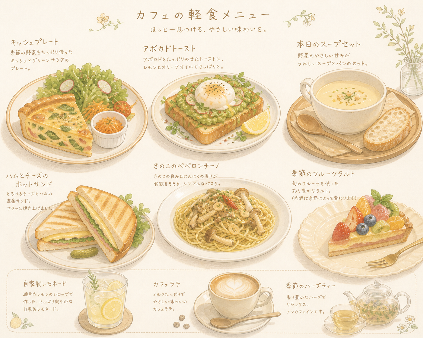 画像 メニュー