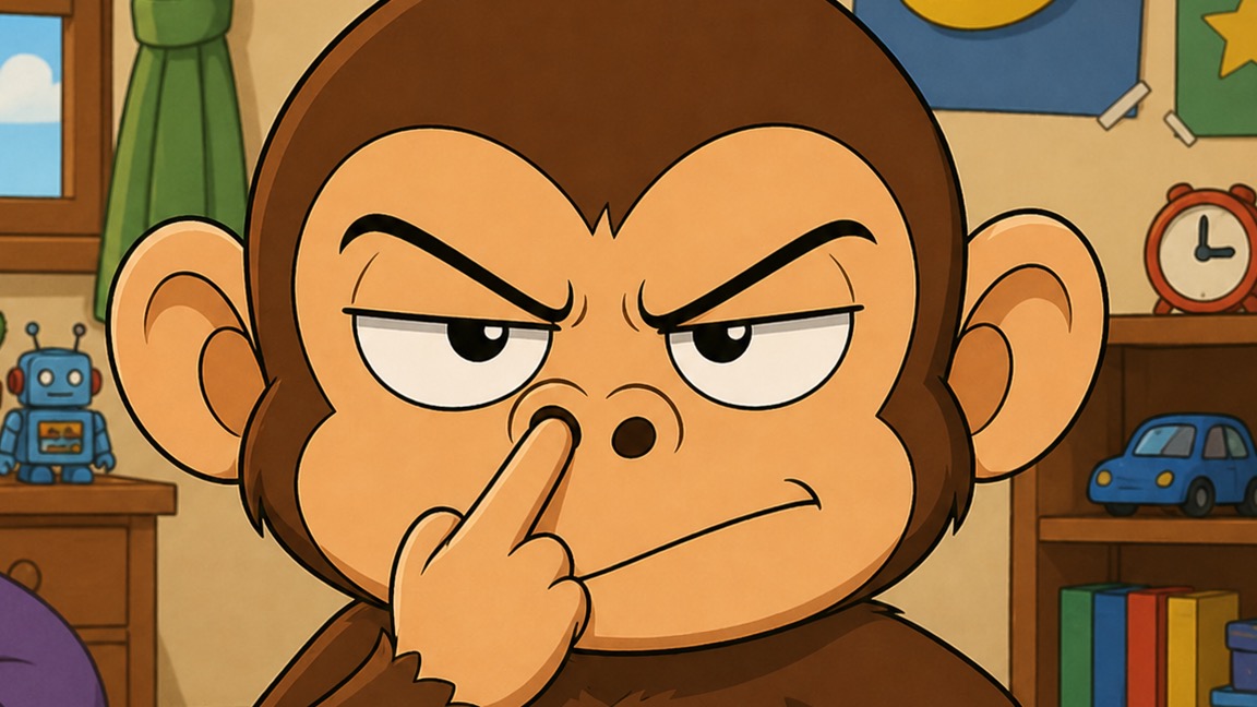 生意気猿をお迎え