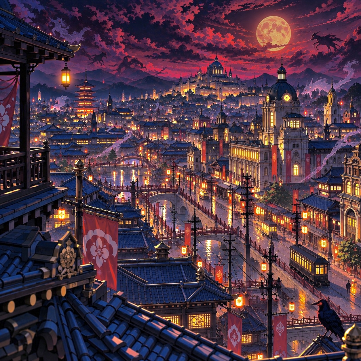 帝都の夜