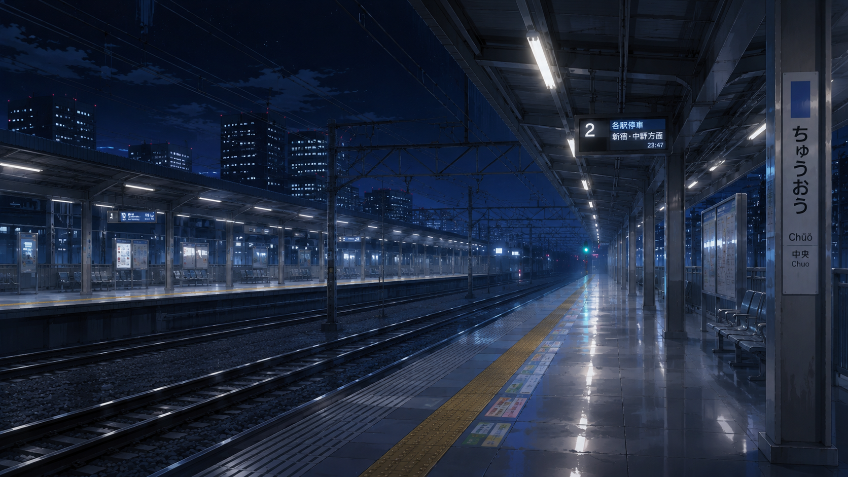駅のホーム