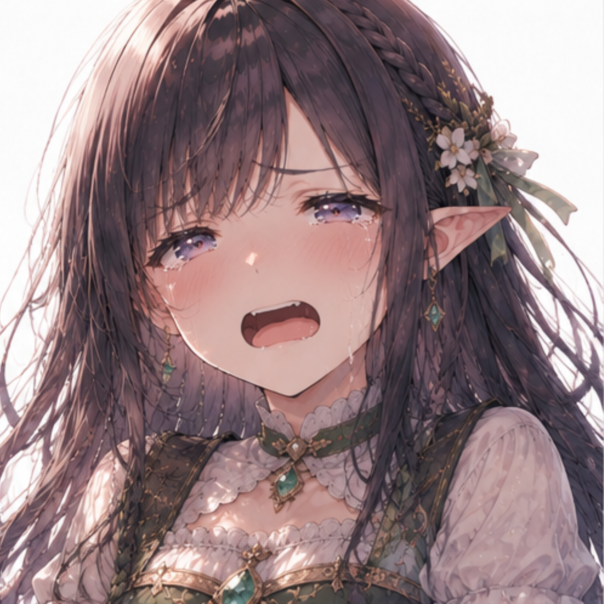 琴音：泣き顔