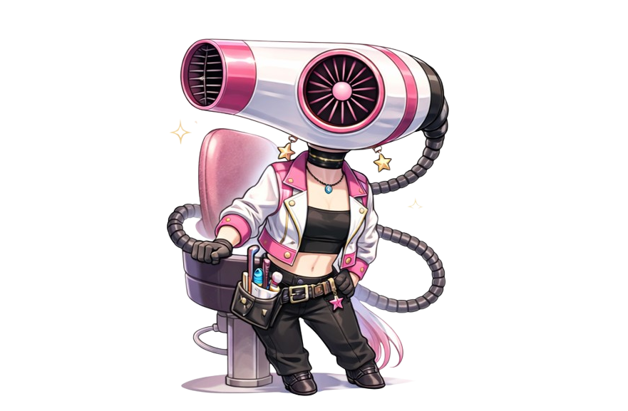 ドライヤー姉さん6