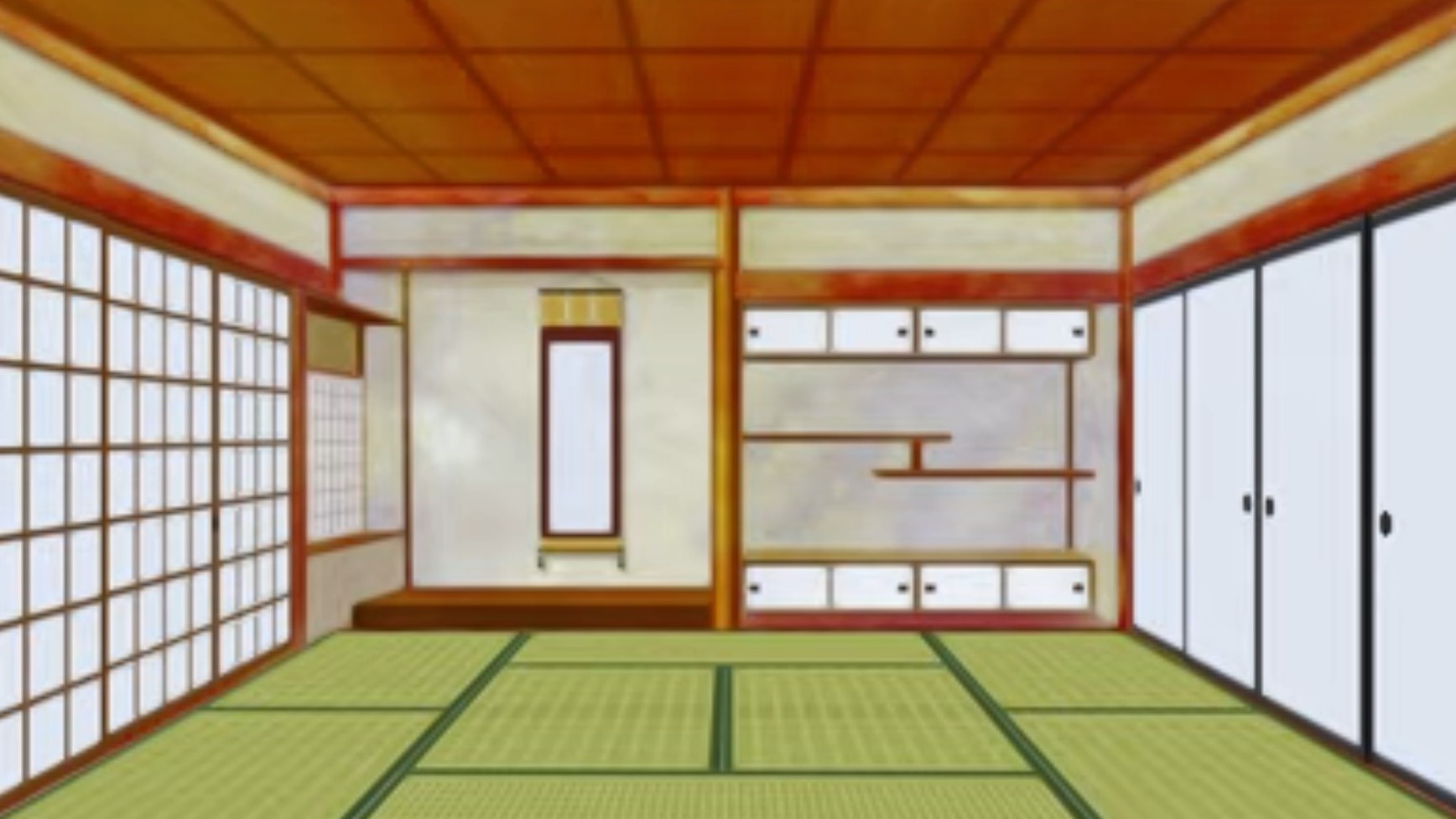 部屋の中