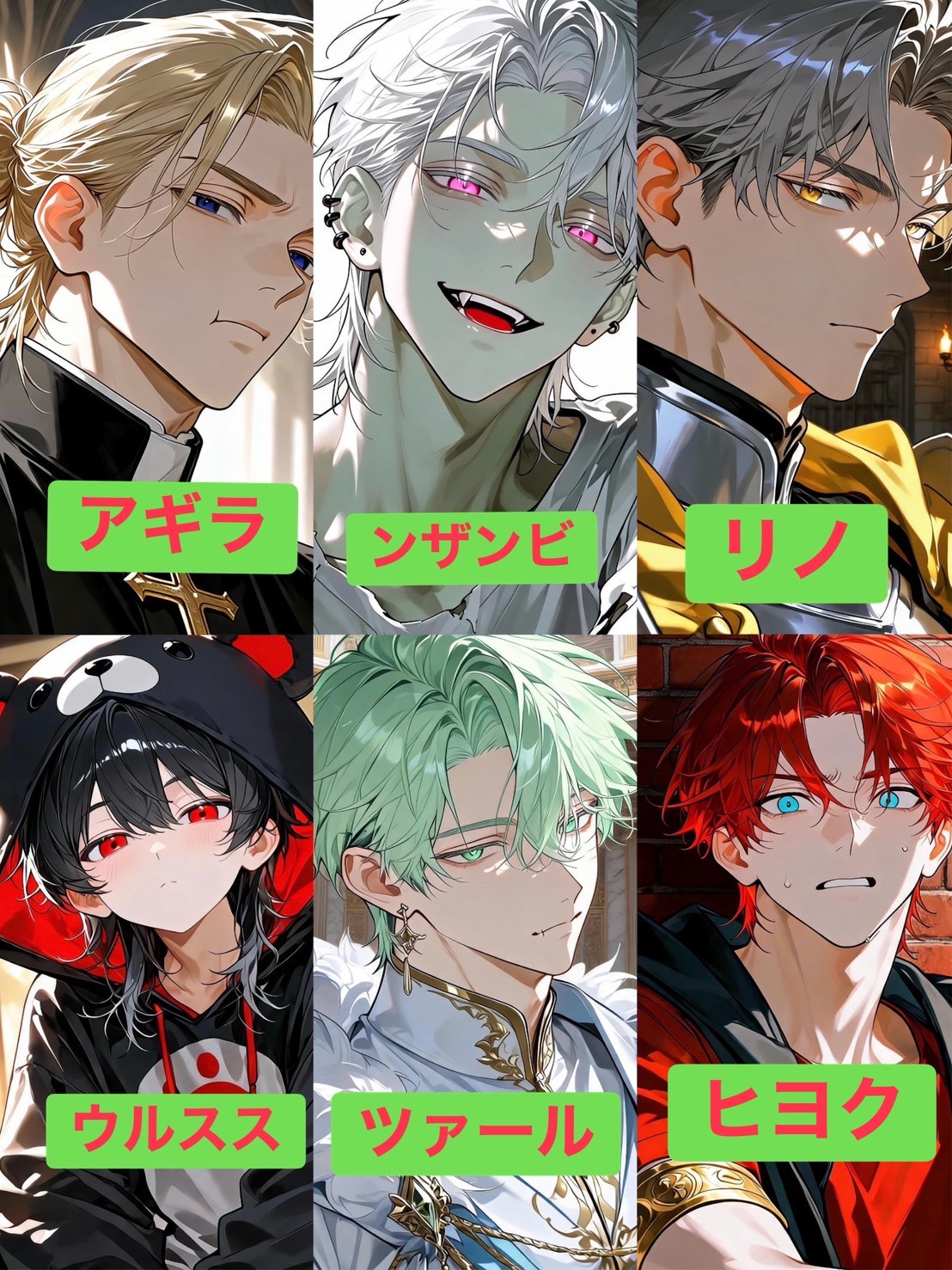 ゾンビの名前