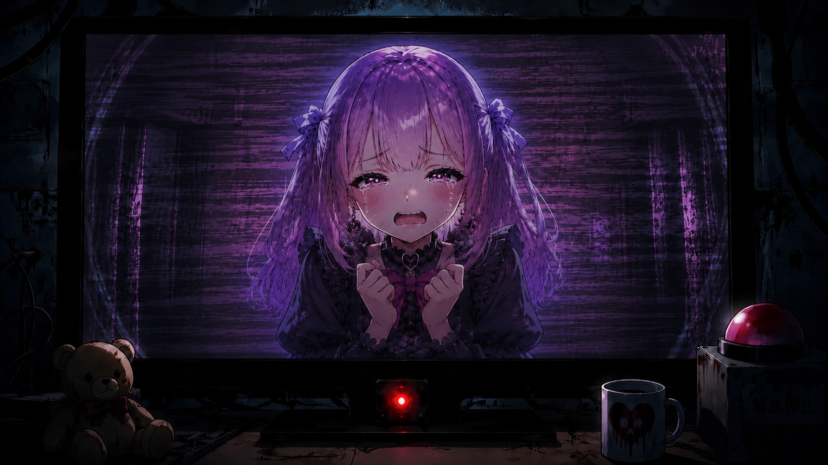 主催者泣く