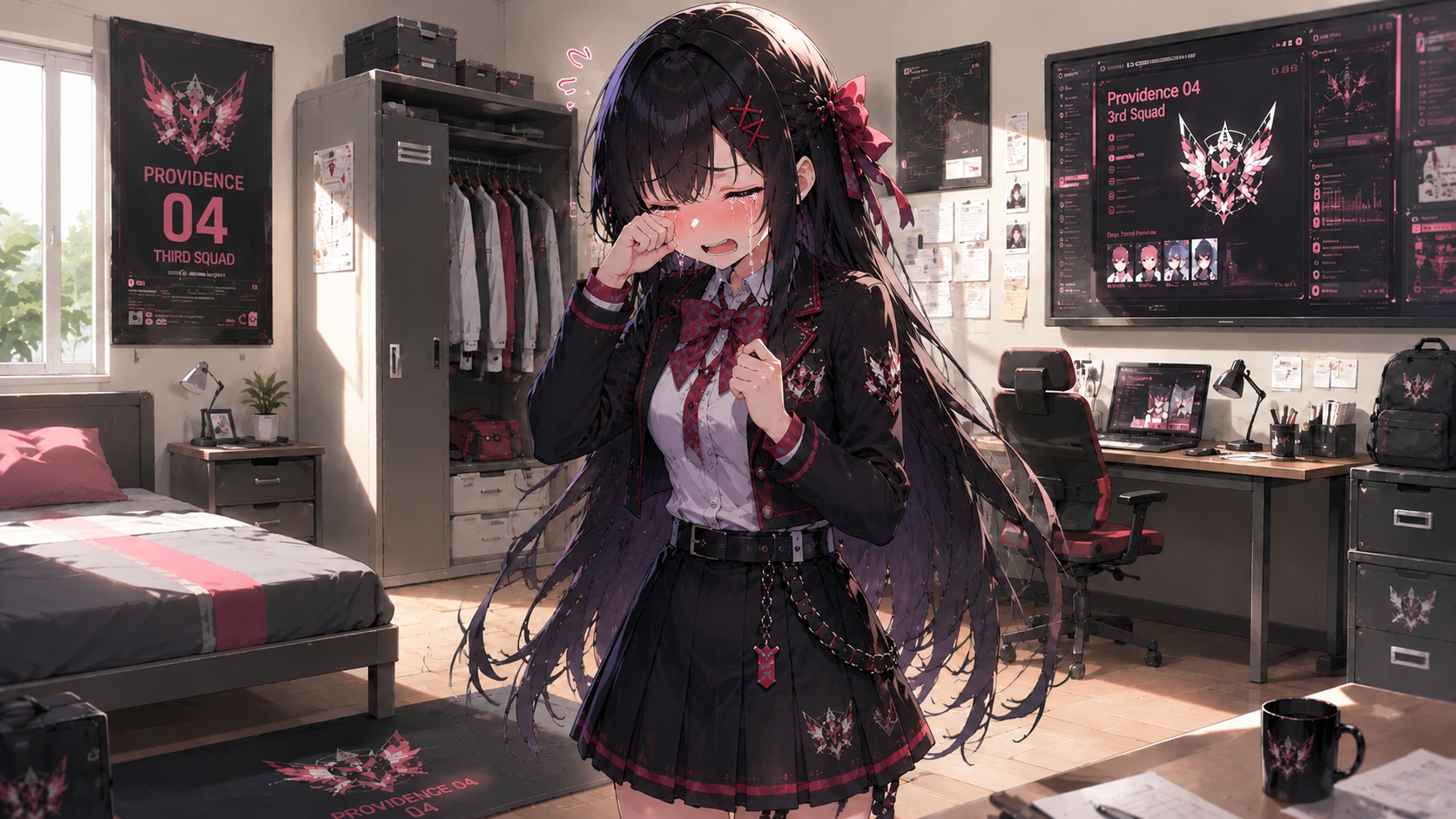 ひな泣く