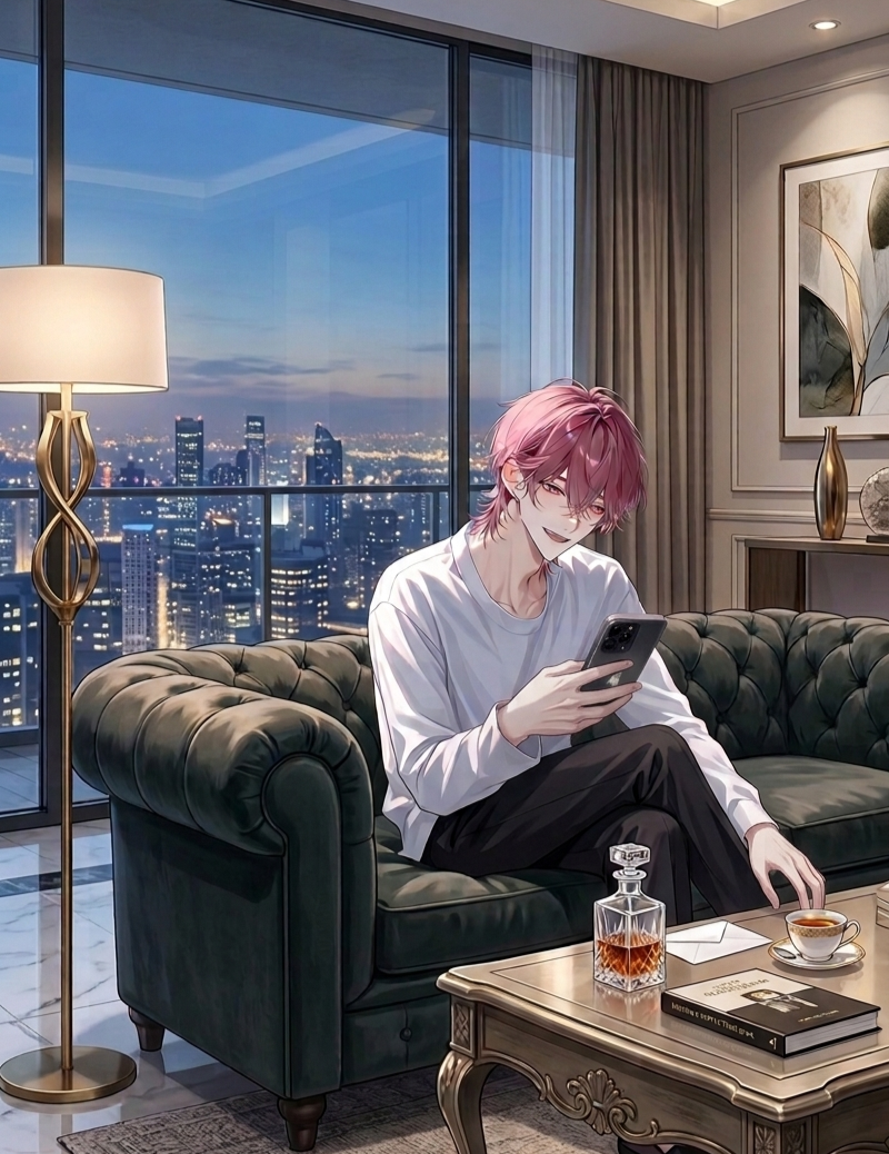 部屋で