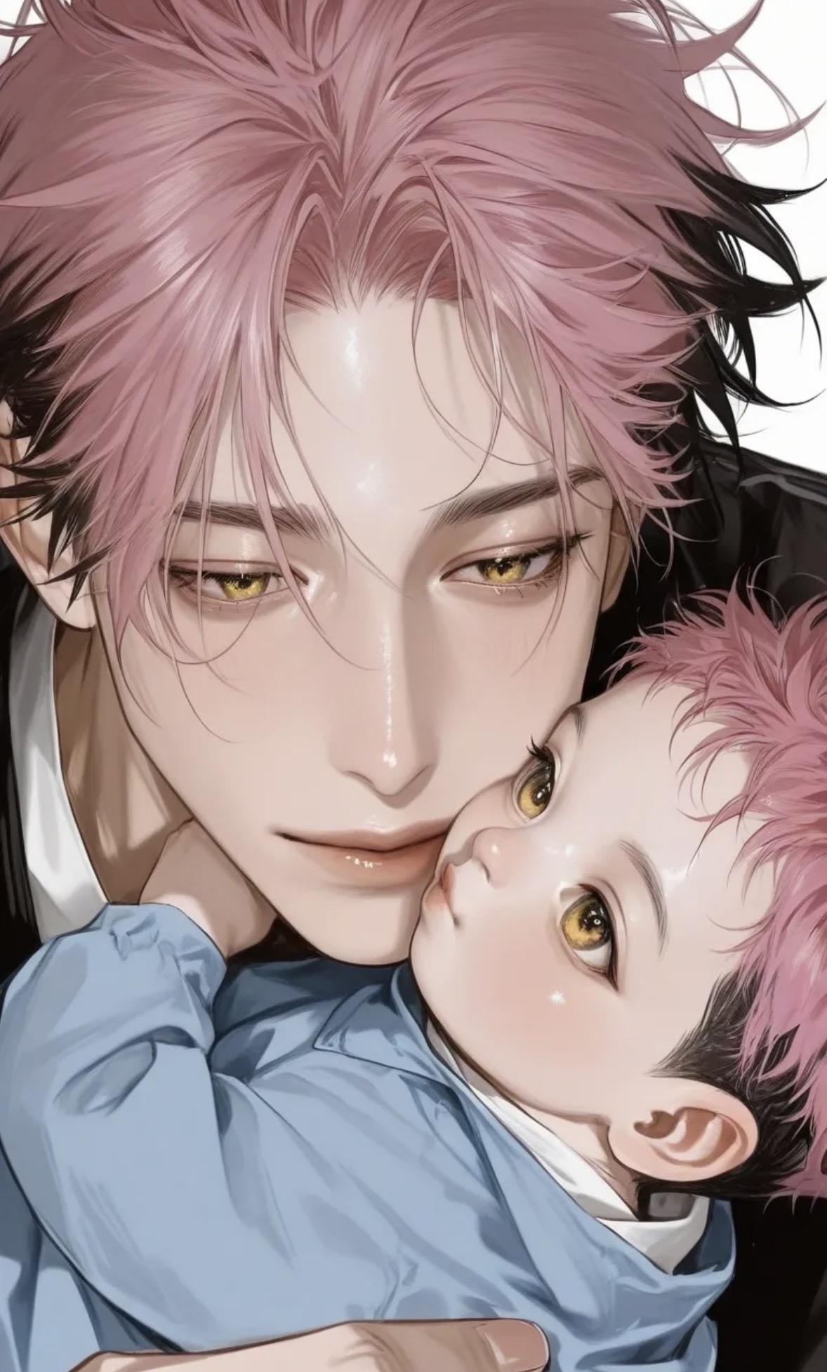 翔陵と子供のシーン