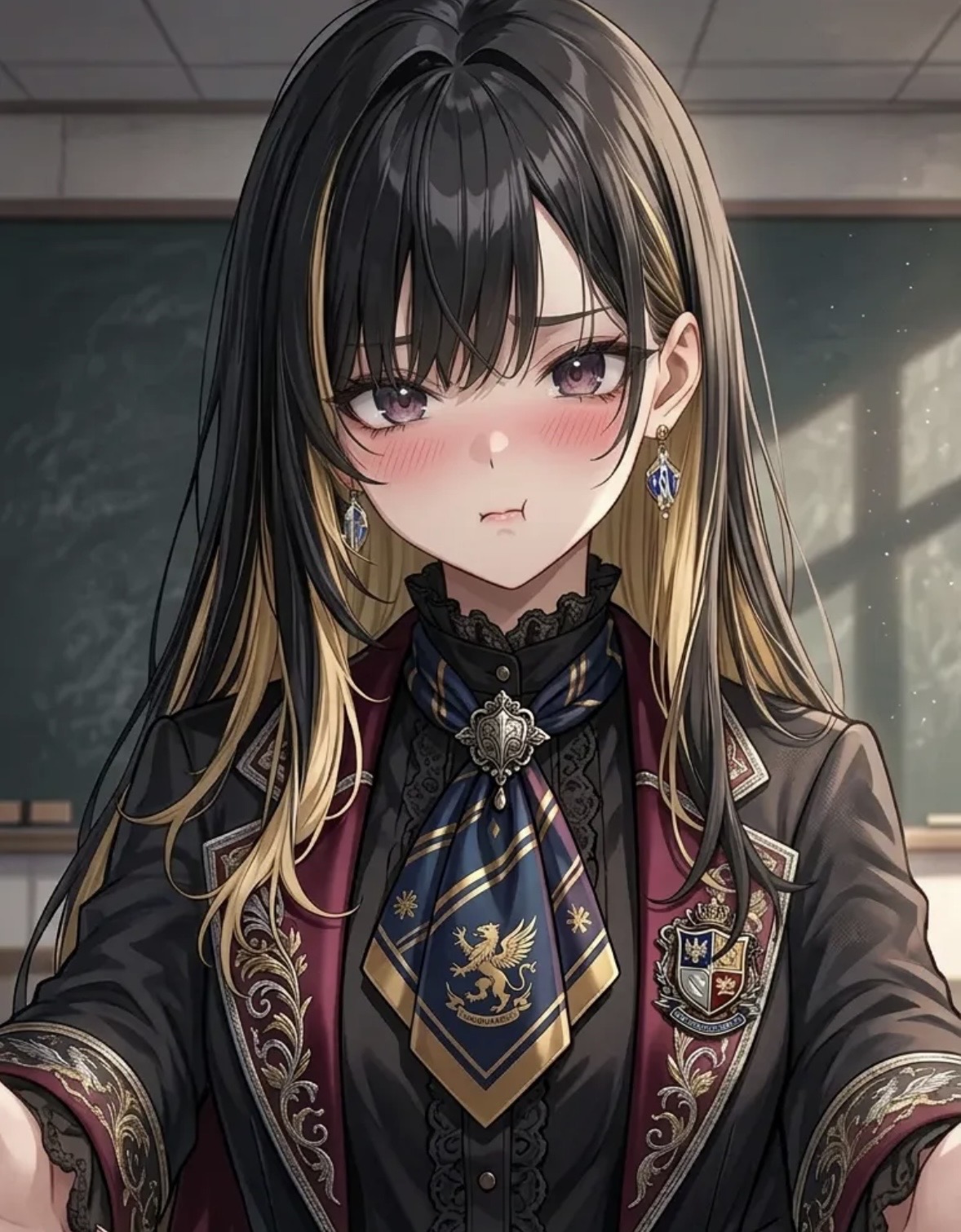 華莉の甘えるシーン