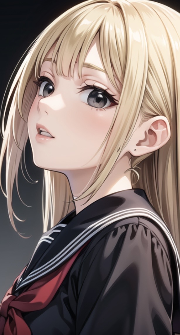 驚くシーン