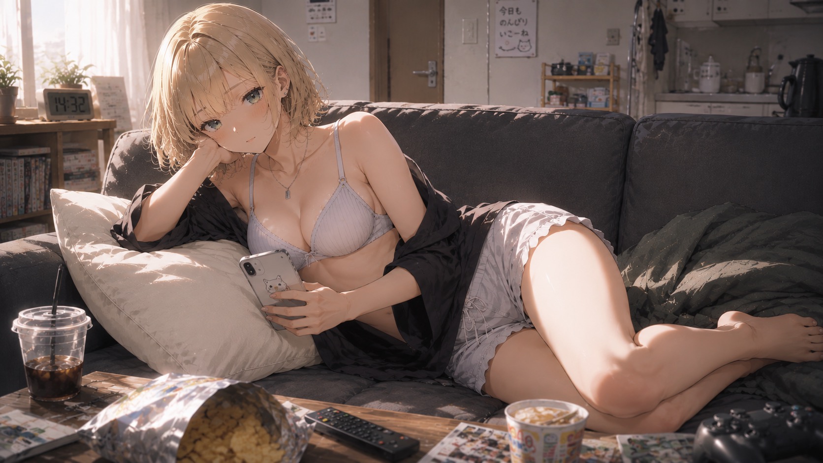 だらだら休日の昼下がり