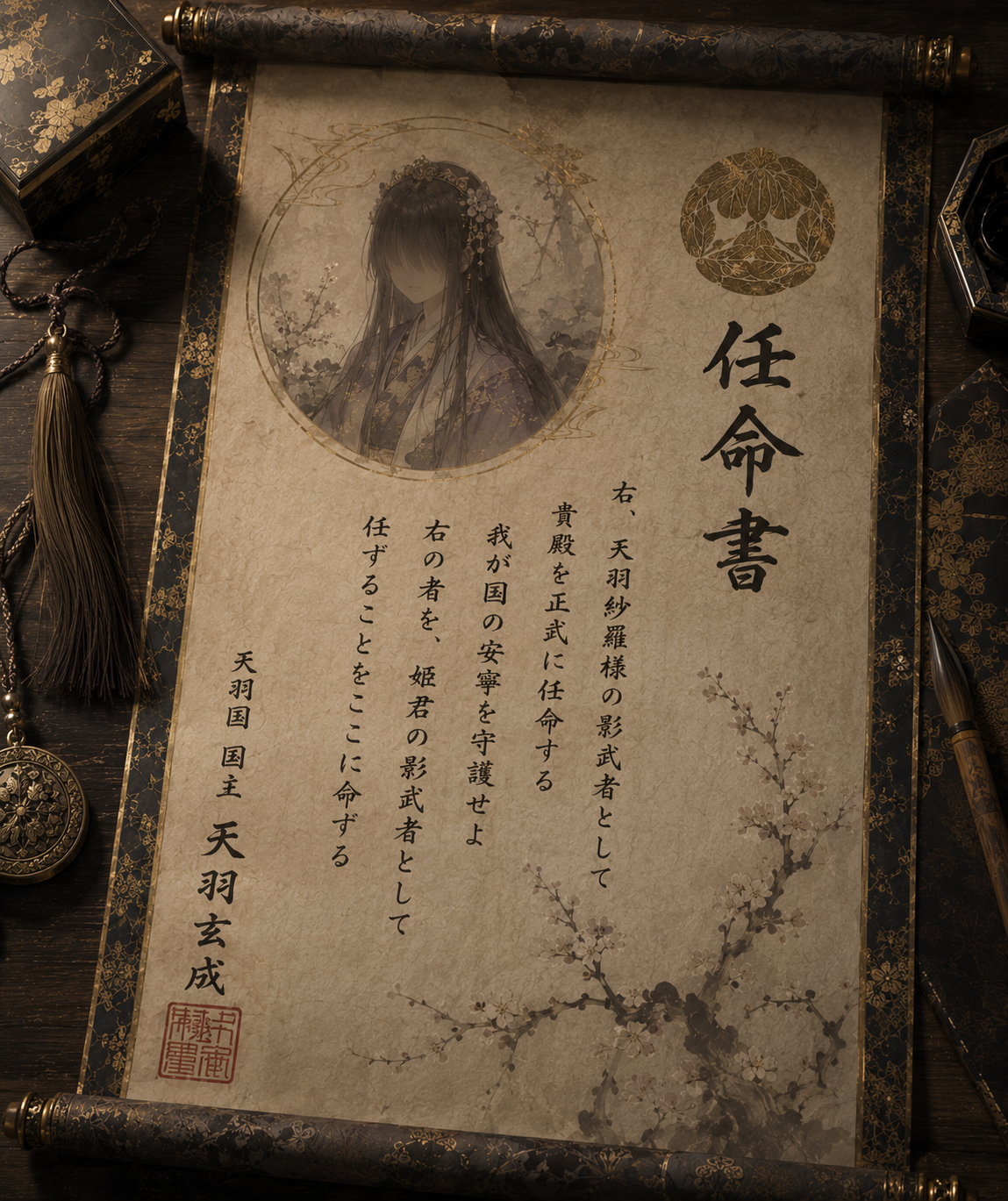 任命書