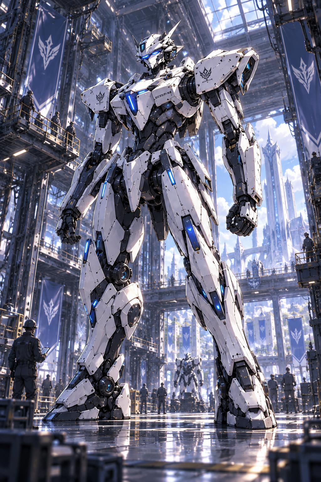 アスターVII 格納庫待機