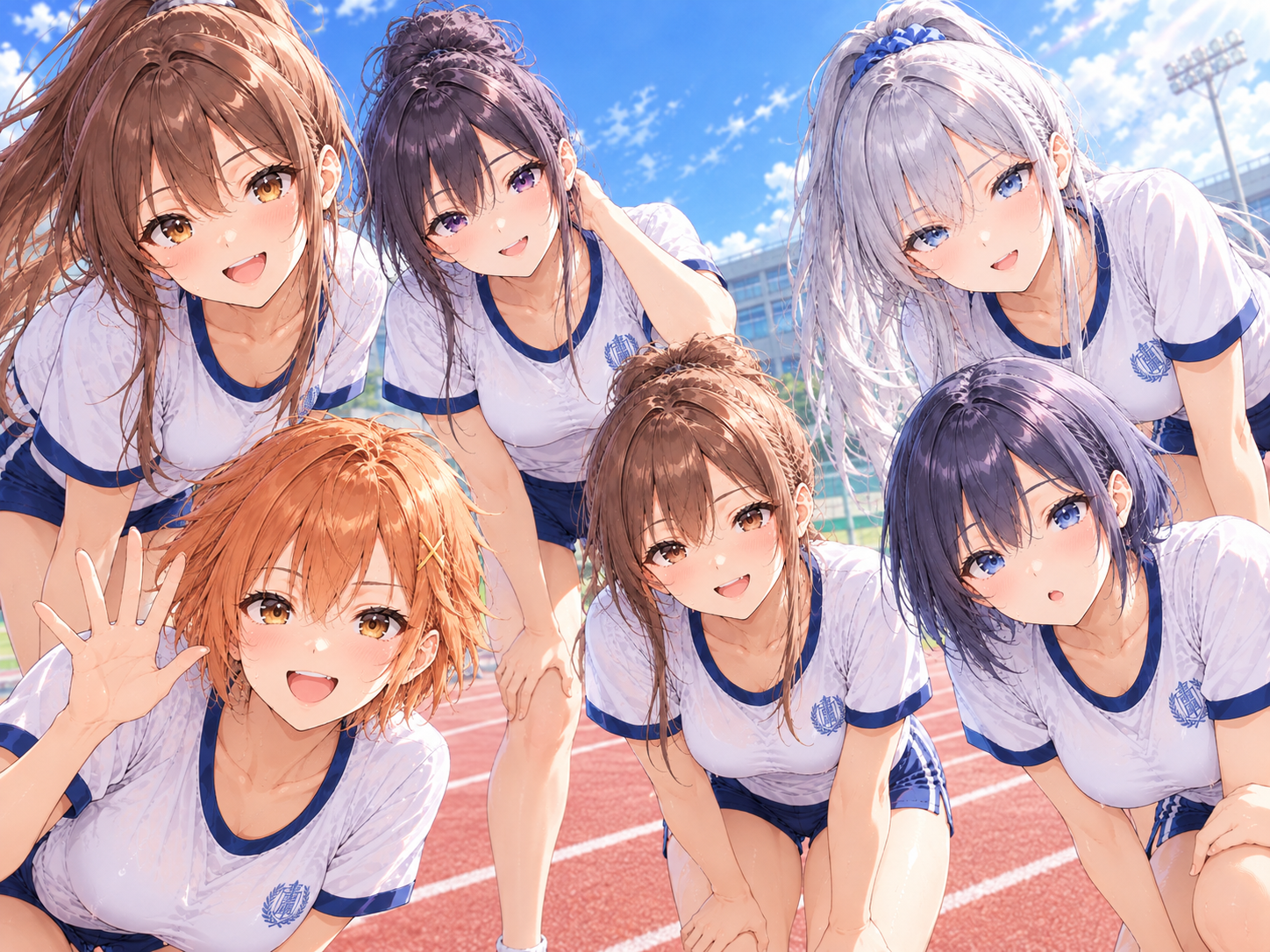 美少女6人に囲まれて!?