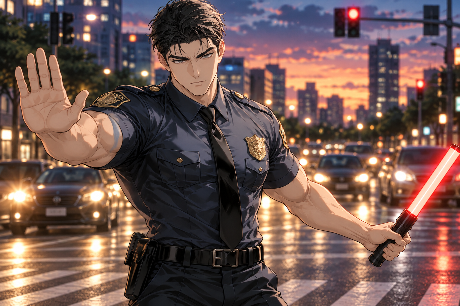 氷川制服毅然腰上