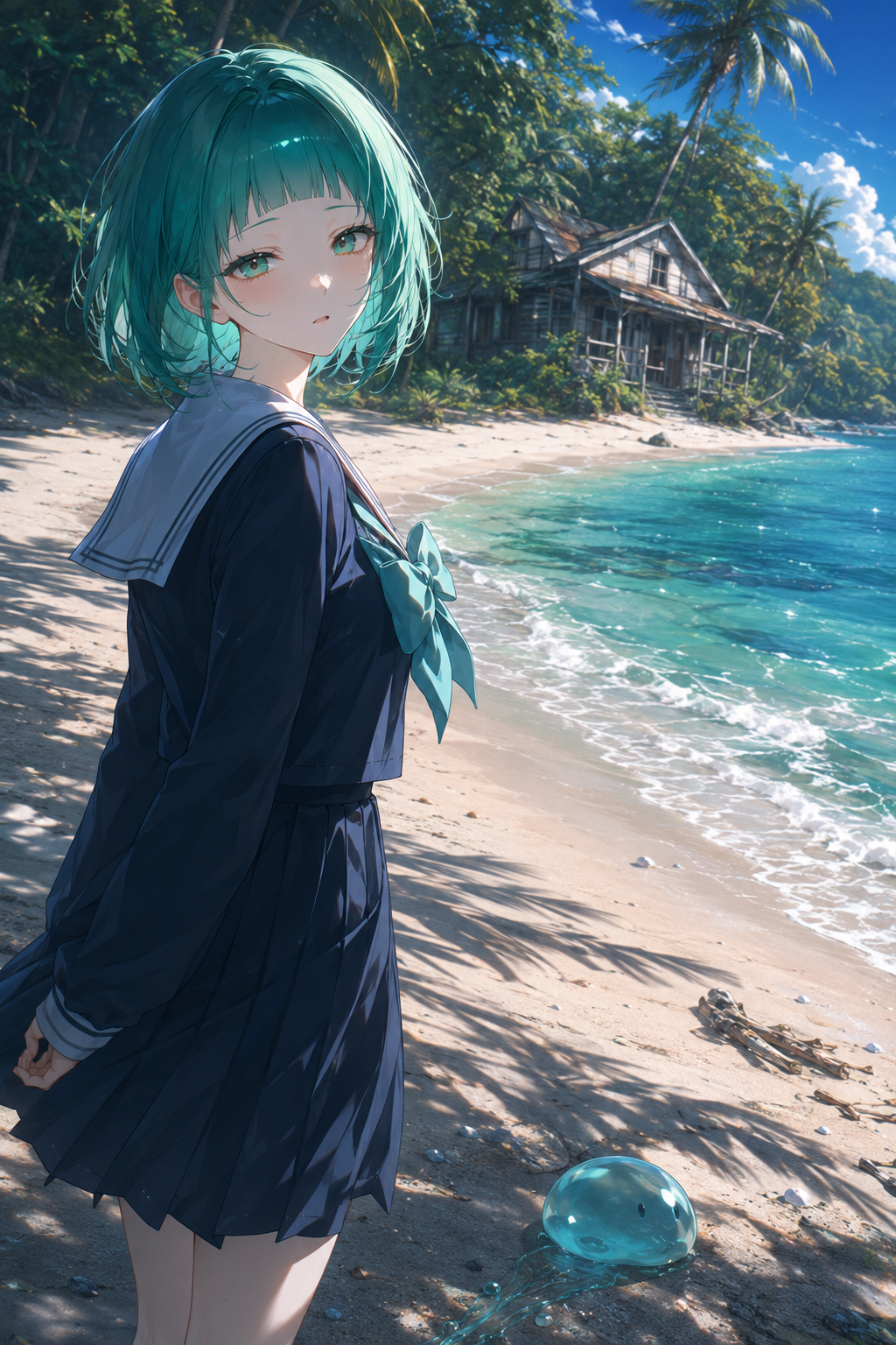 浜辺のスミレ