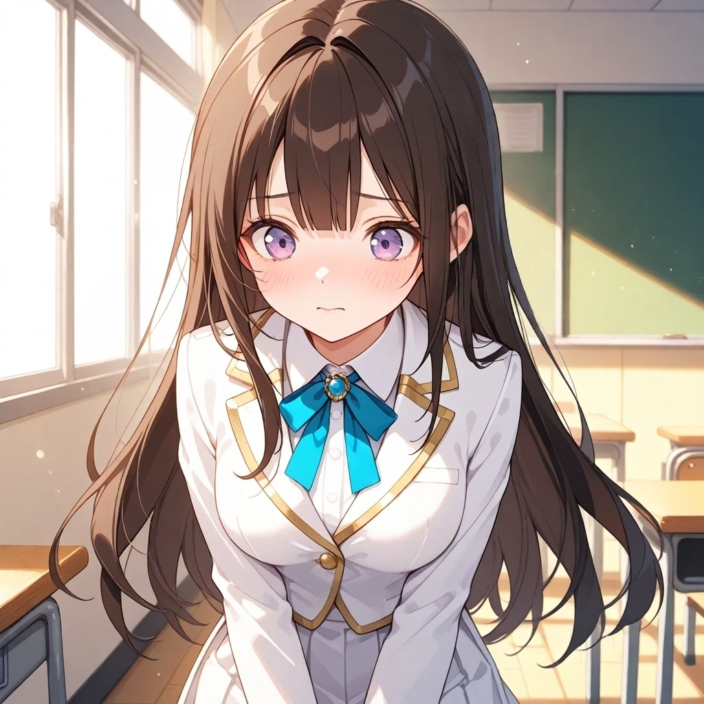 麗華赤面３