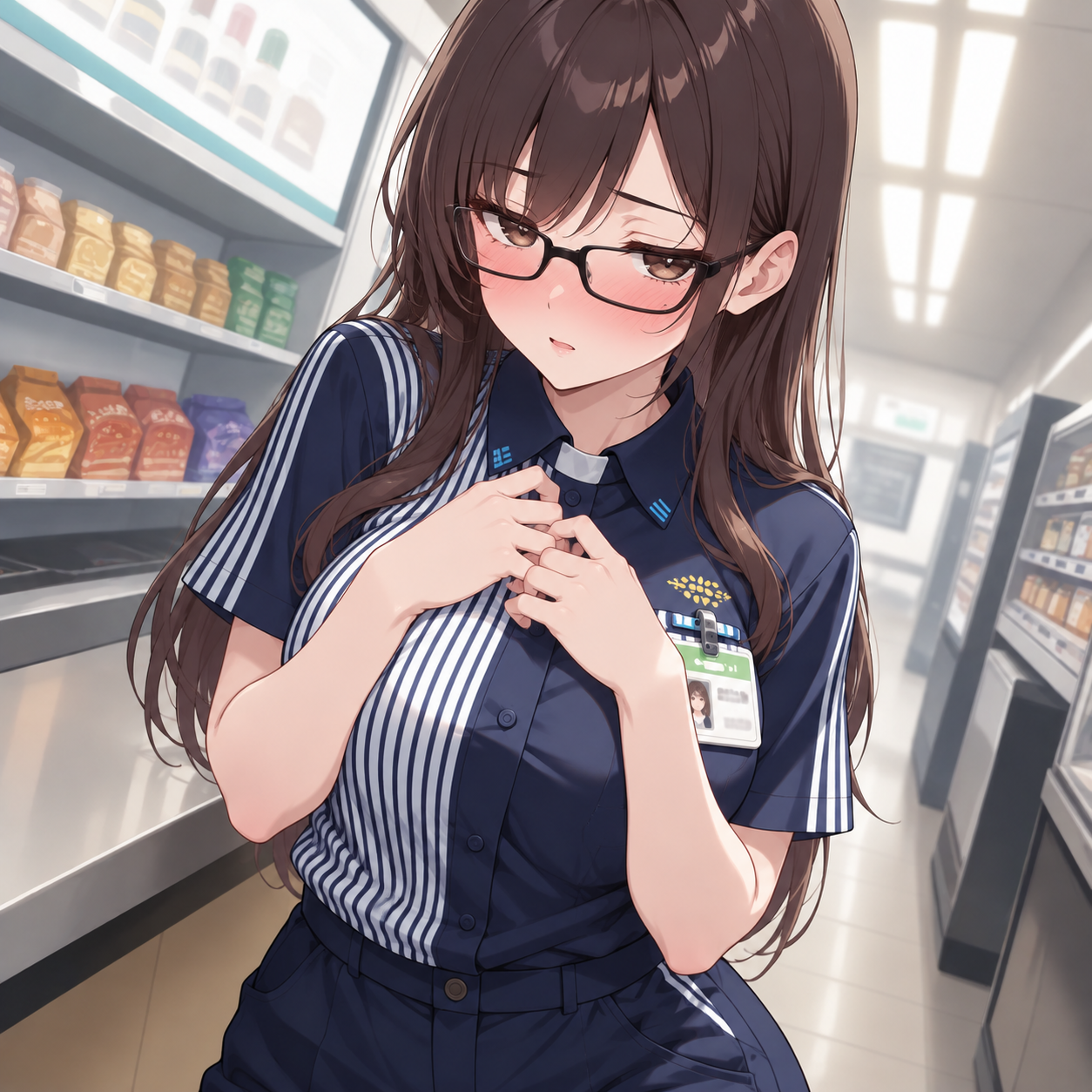 由真赤面