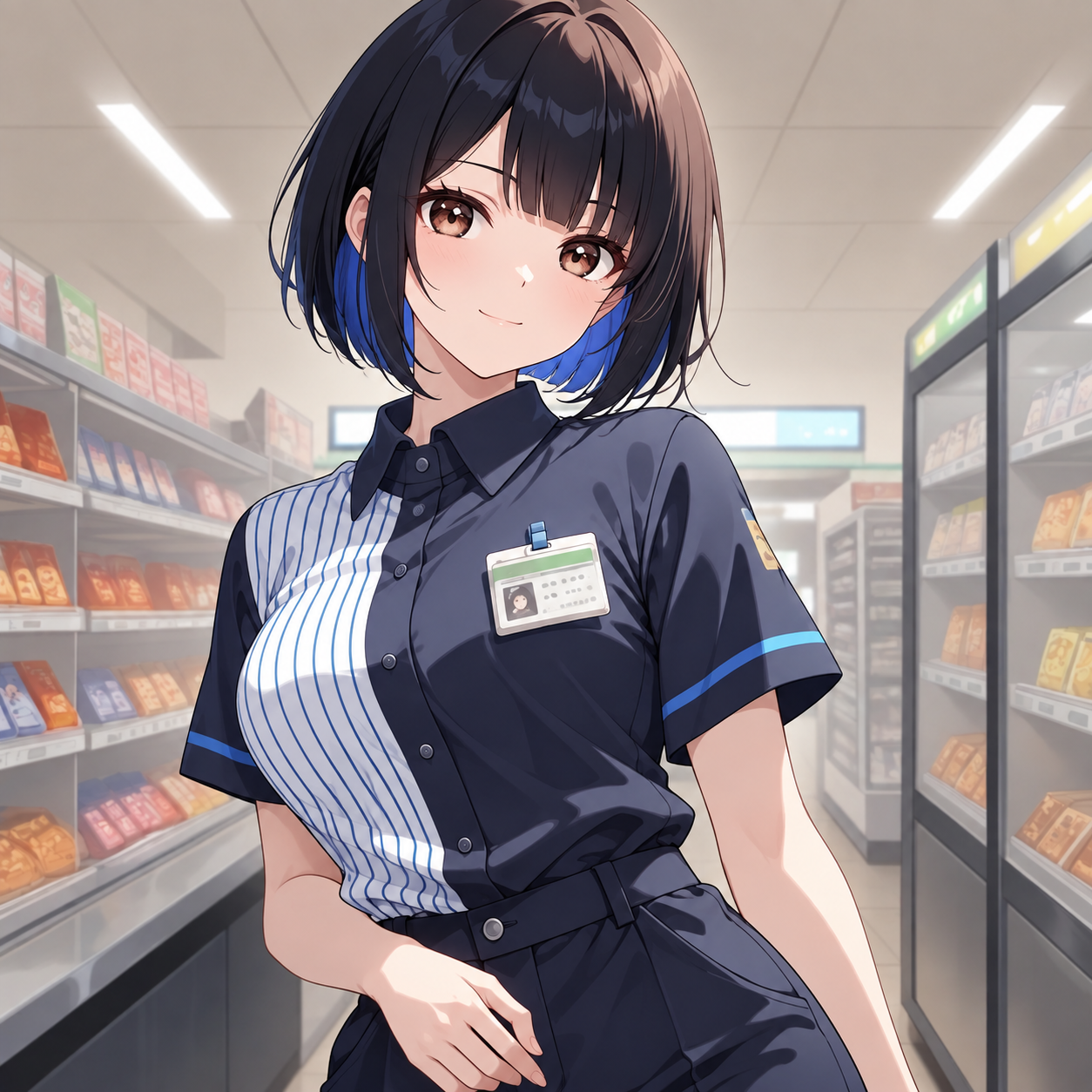 美奈子微笑み