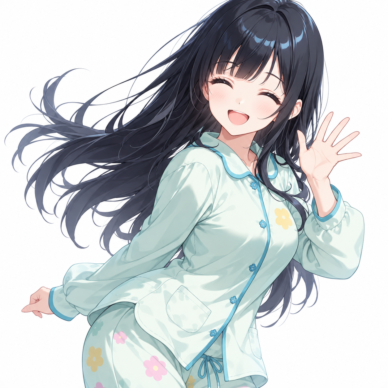 美月満面の笑顔