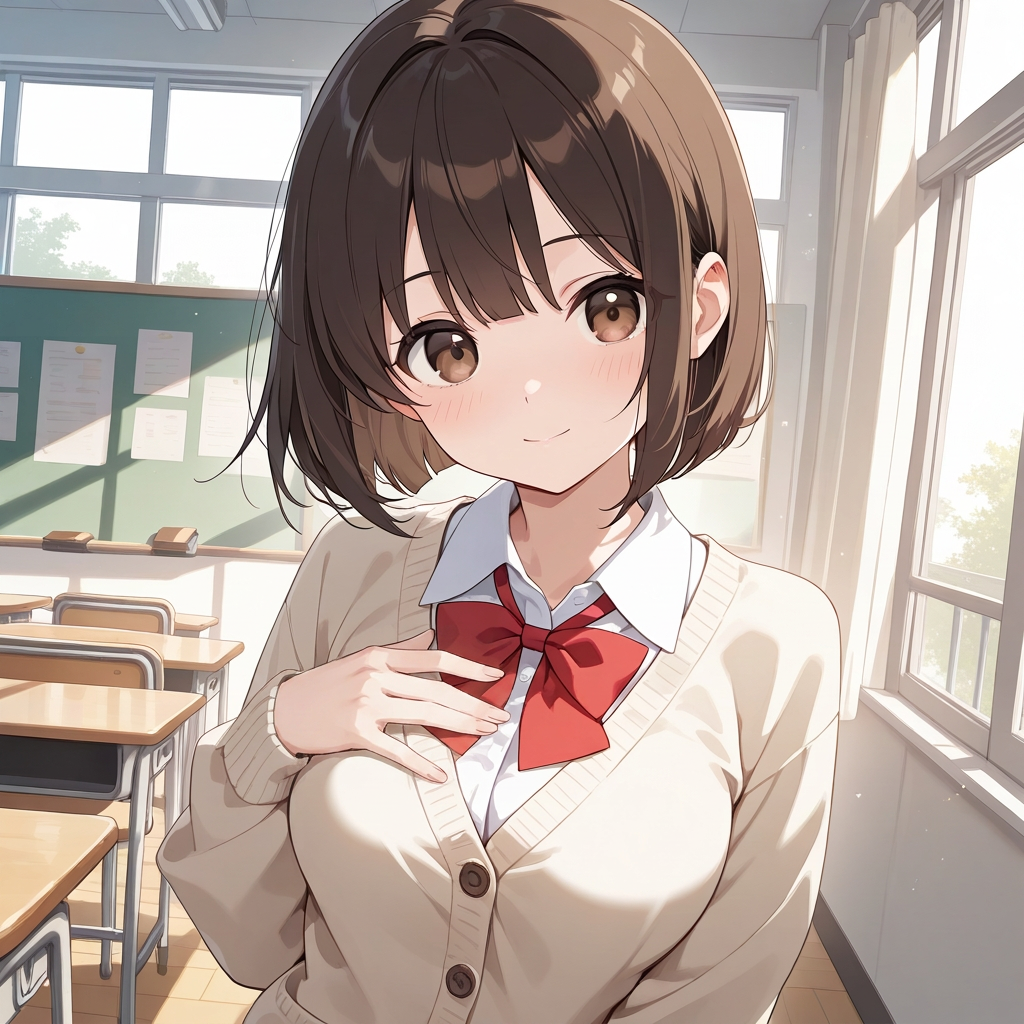 玲奈微笑み