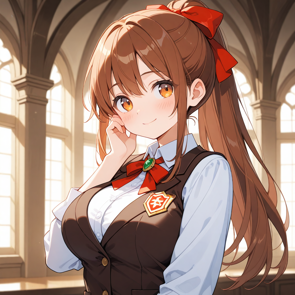 リーナ照れ