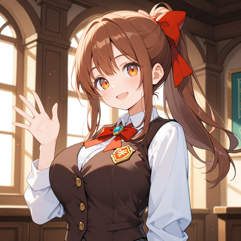 リーナ笑顔