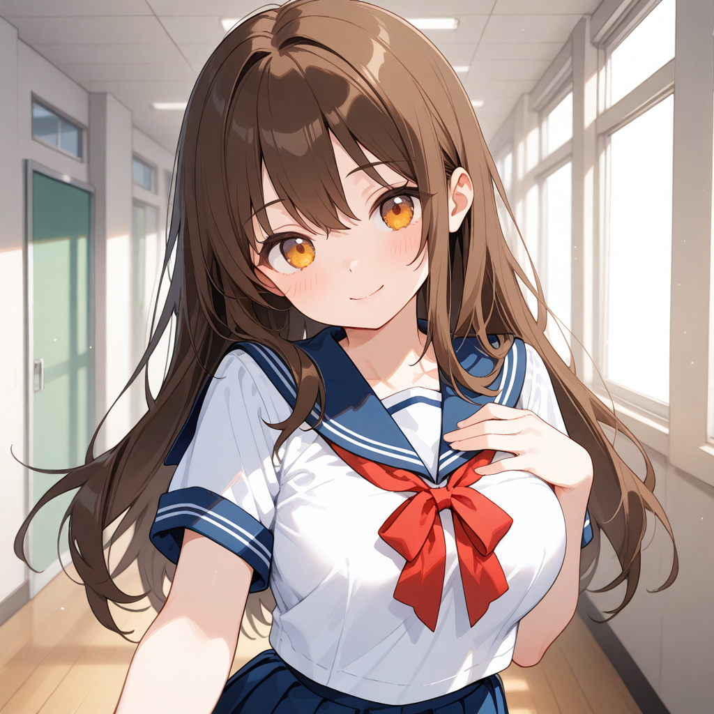 美波微笑み