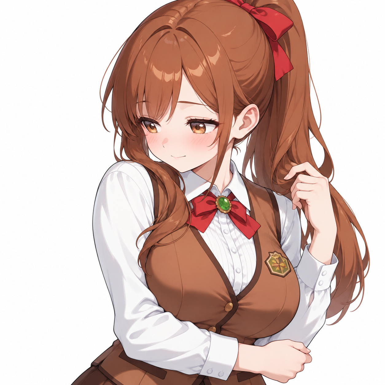 リーナ照れ