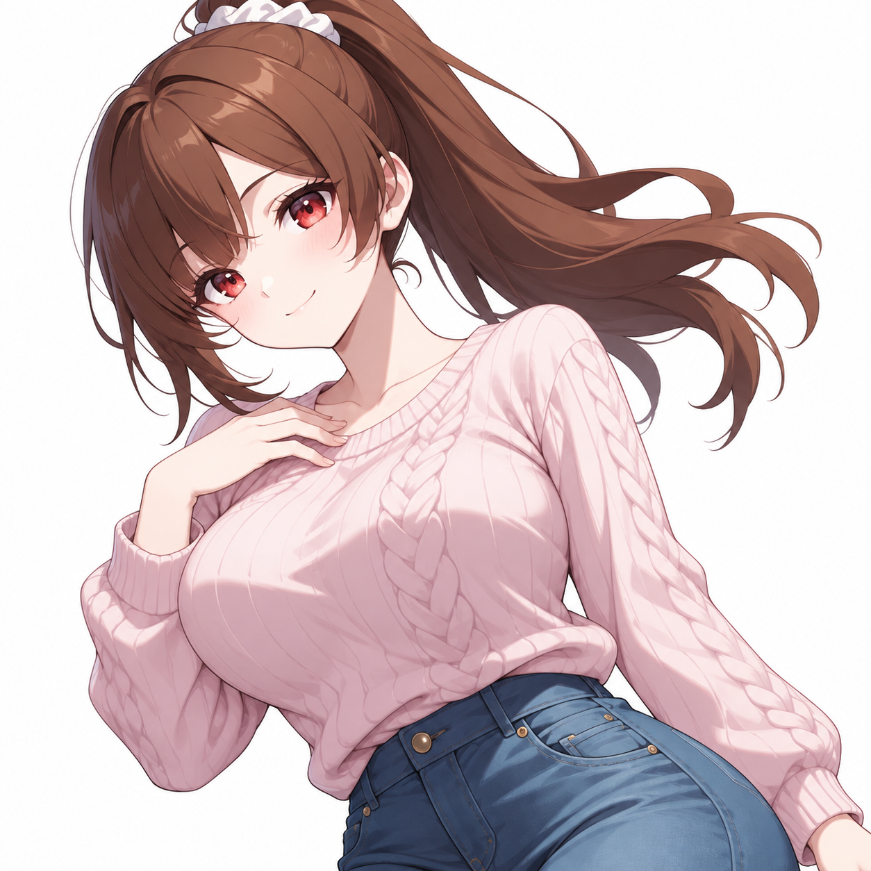 陽菜微笑み