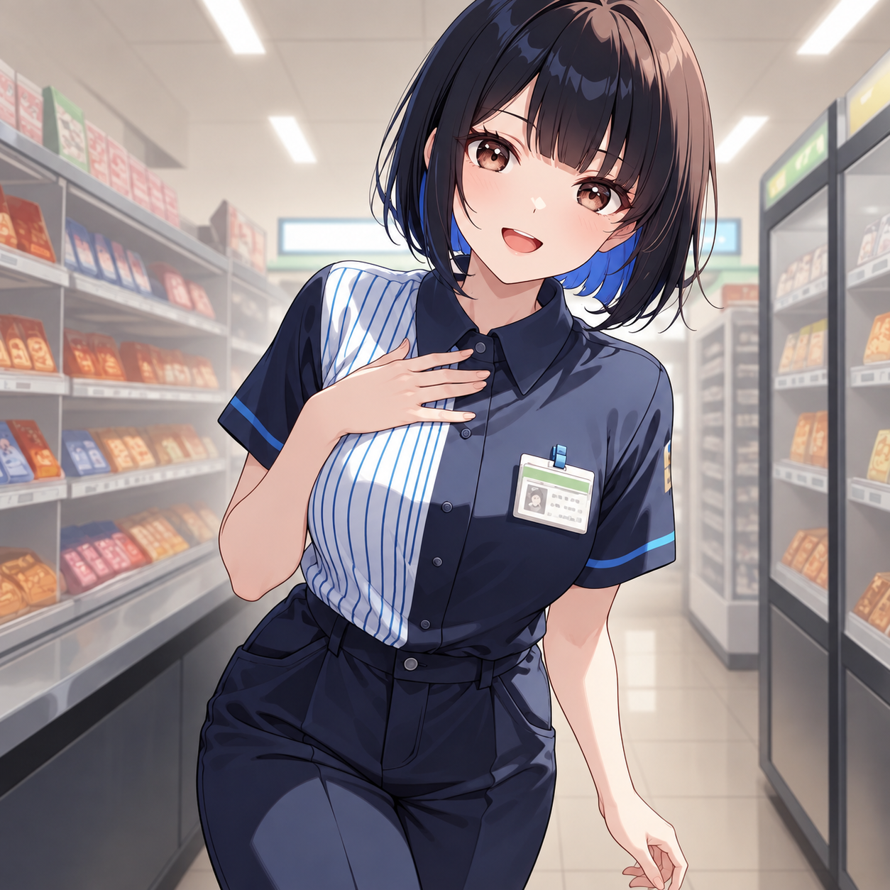 美奈子笑顔