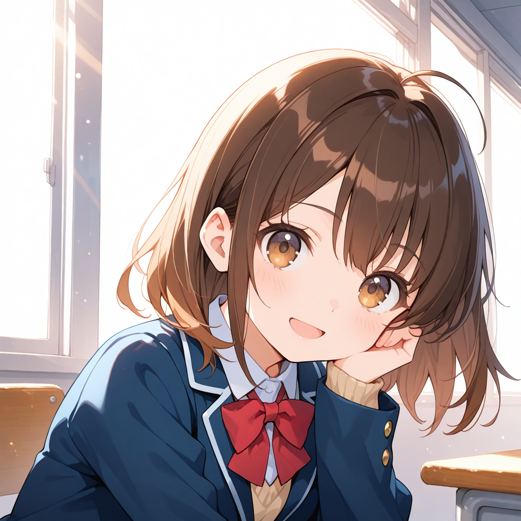 陽菜の微笑み