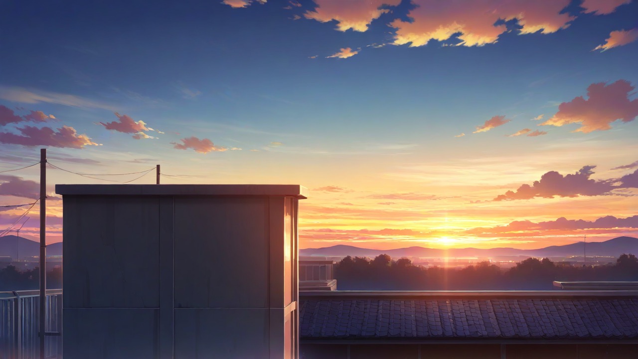 屋上へ