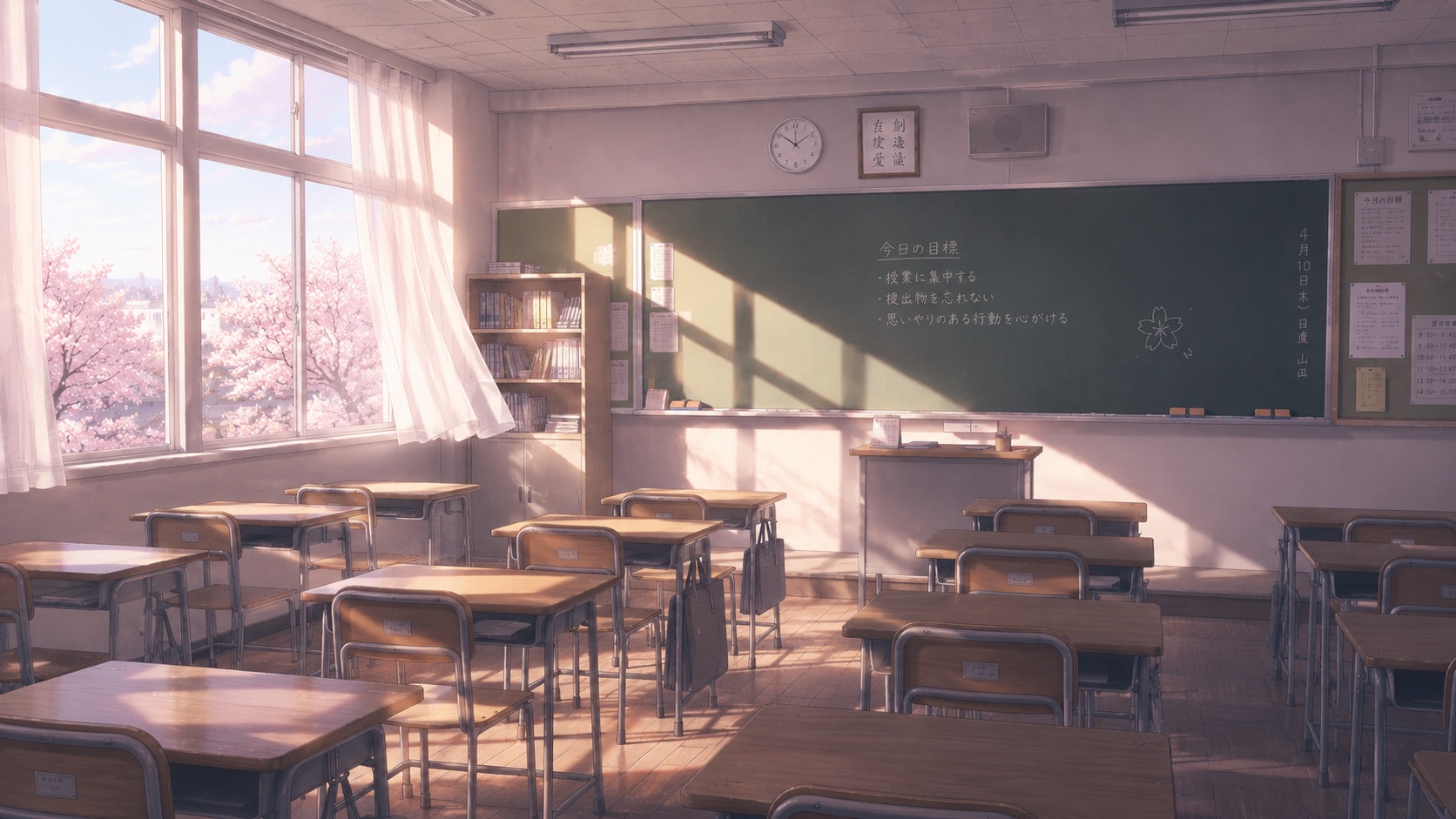 新学期最初のHR