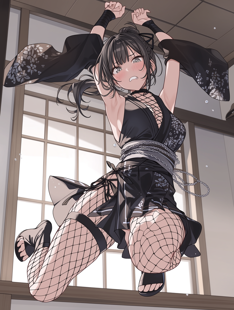 落ちる