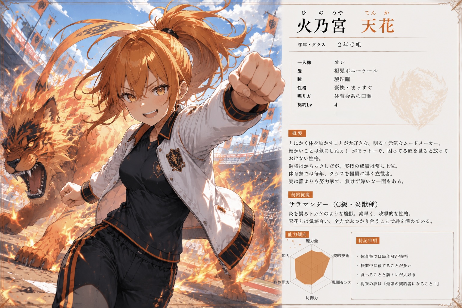 火乃宮天花の紹介
