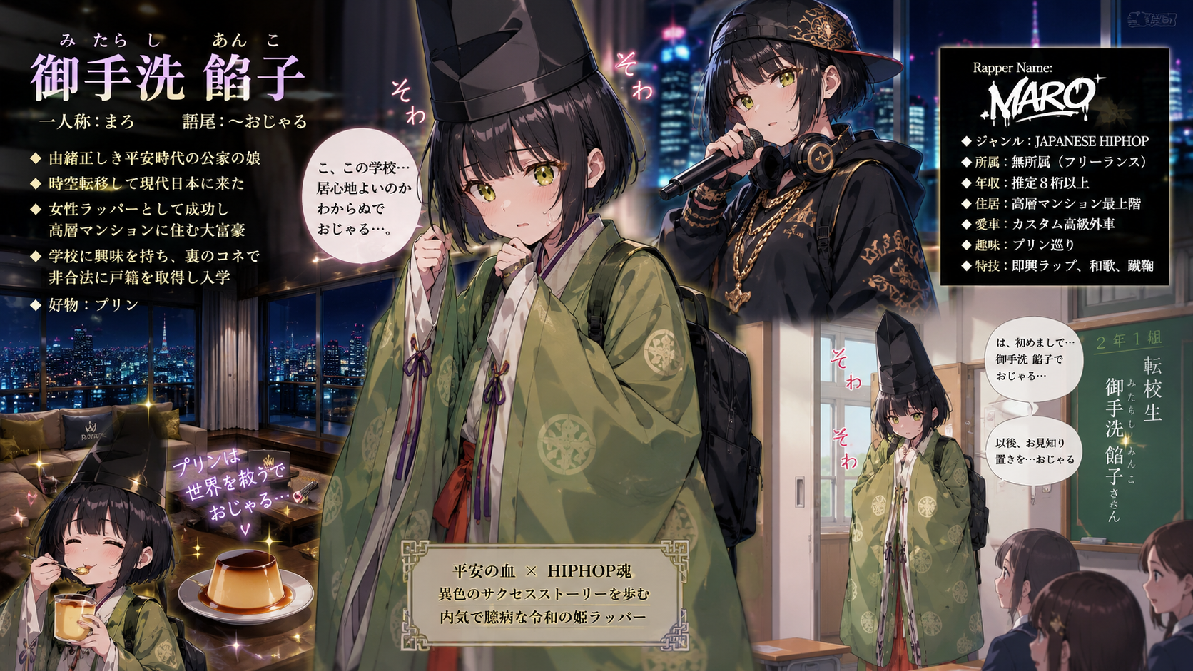 御手洗餡子紹介