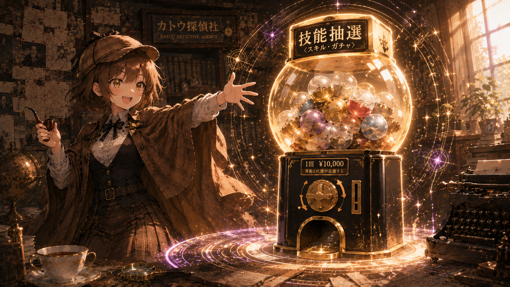 スキルガチャ発動