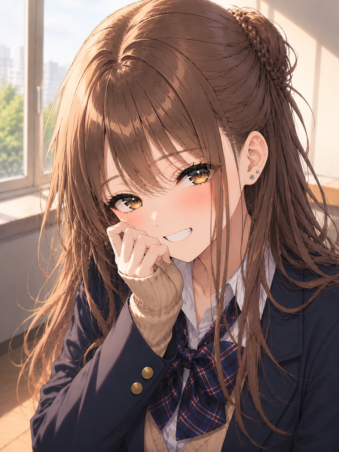 笑う