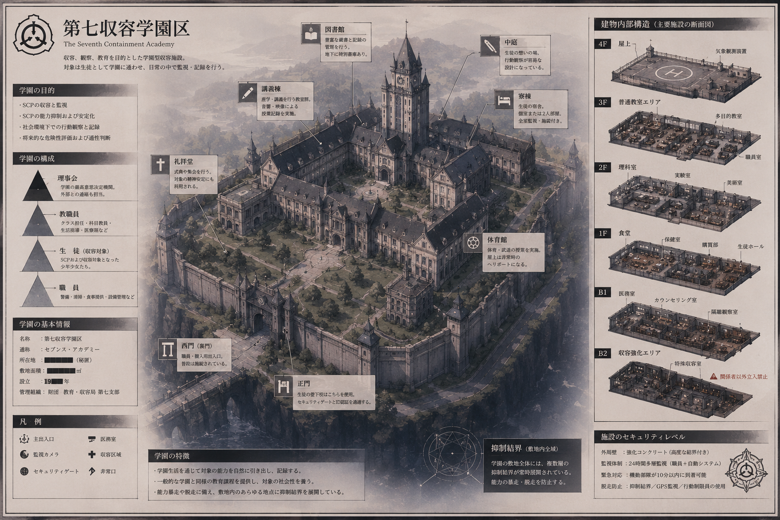 学園構造図