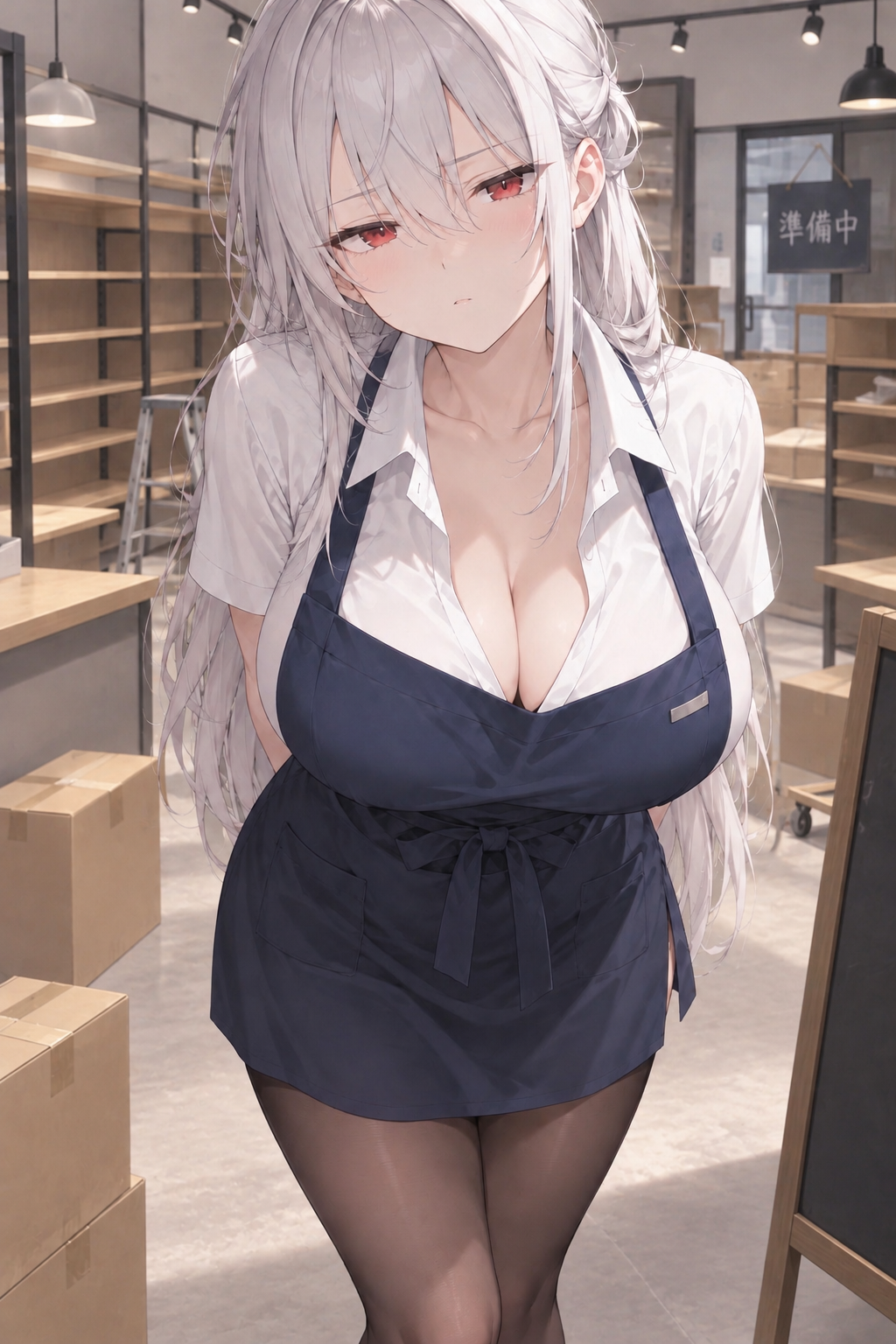 眠準備中