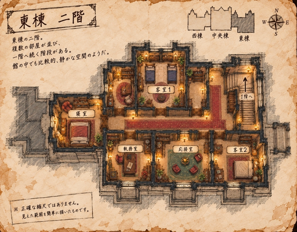 東棟2階