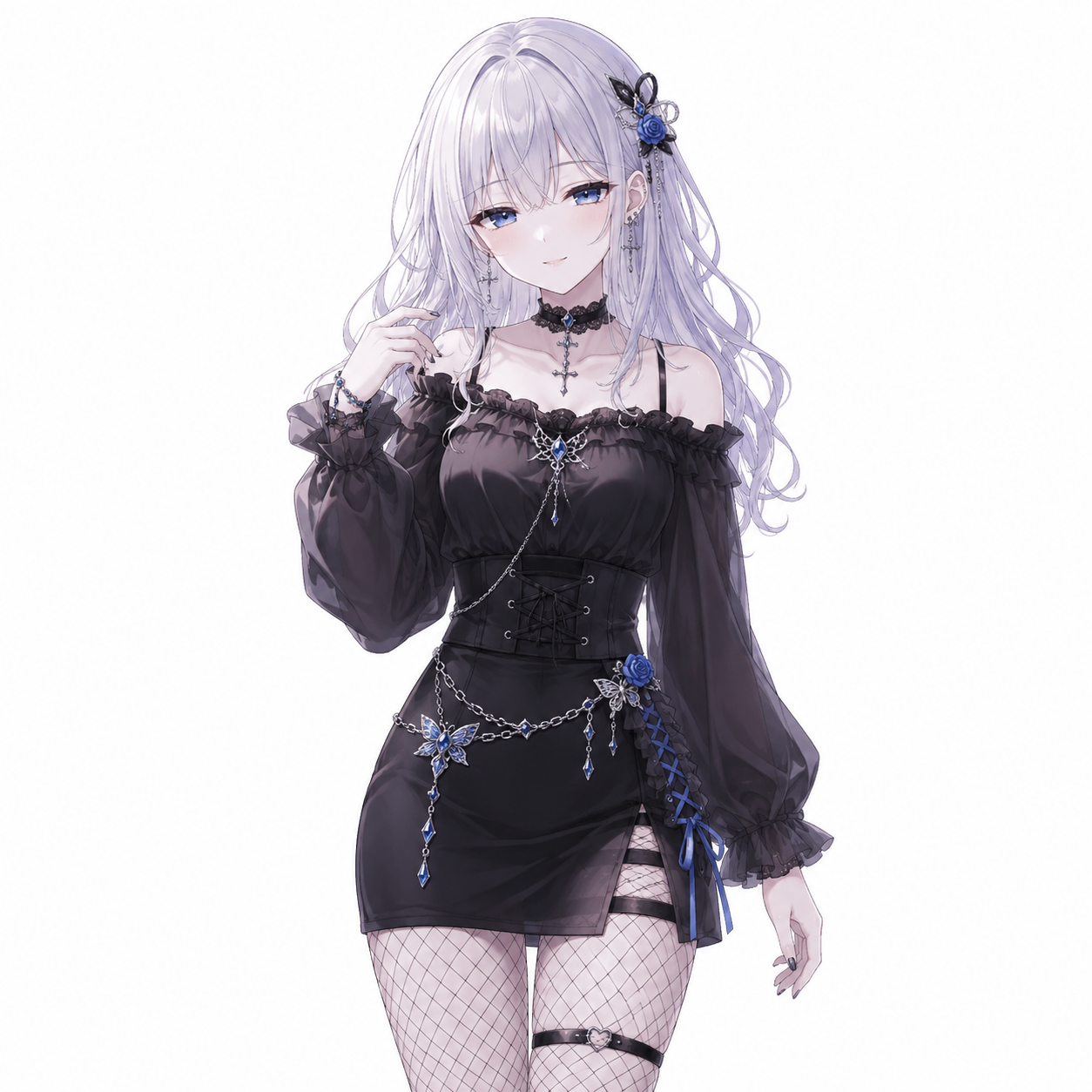 や