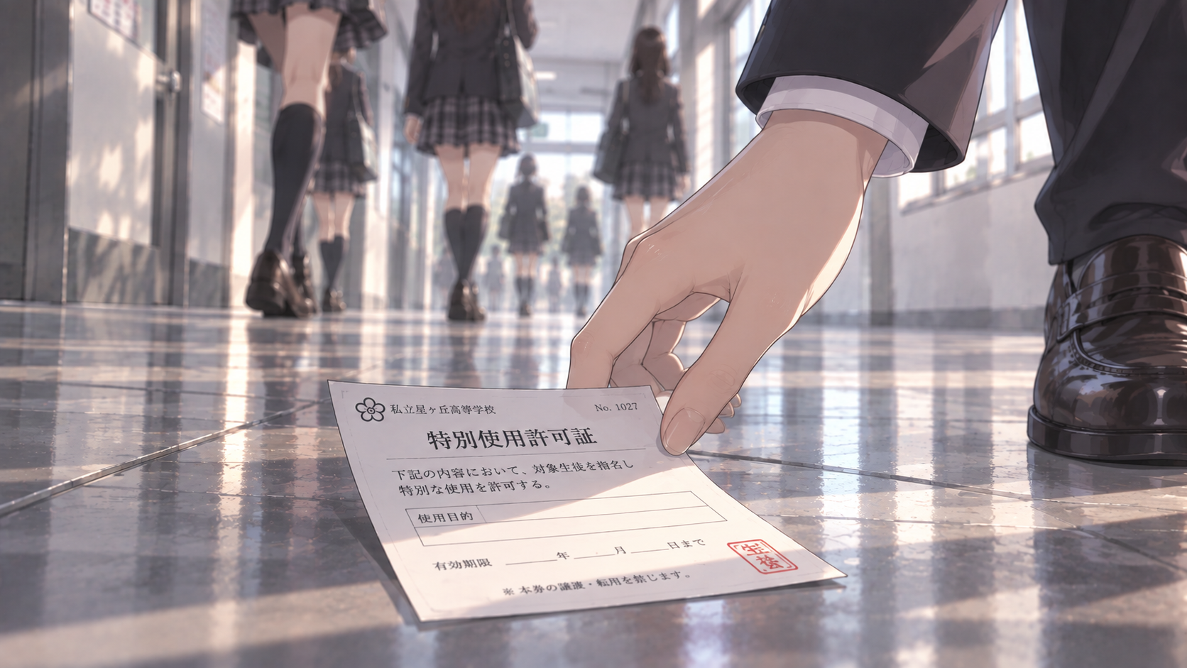 OP許可証拾得