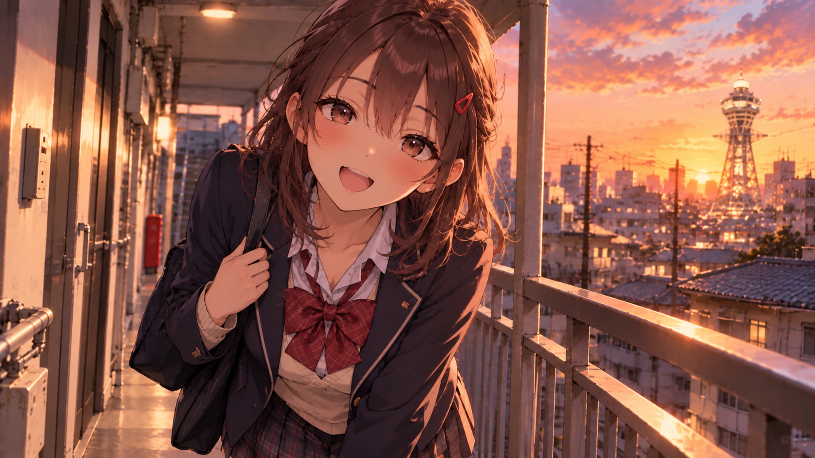 茜来訪