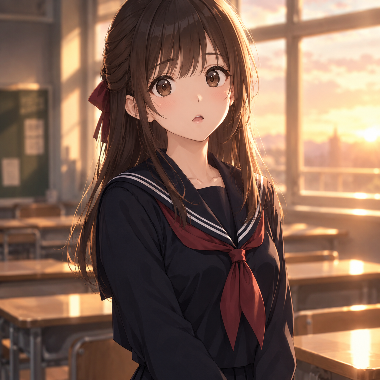 千紘驚き